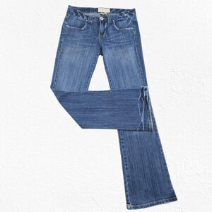 Y2K Low Rise Medium Wash Classic 2000s Flare Z. Cavaricci Bootcut Jeans Size 5